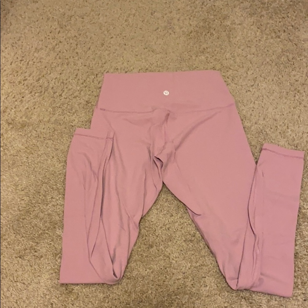 Lululemon Align Pant in pink taupe